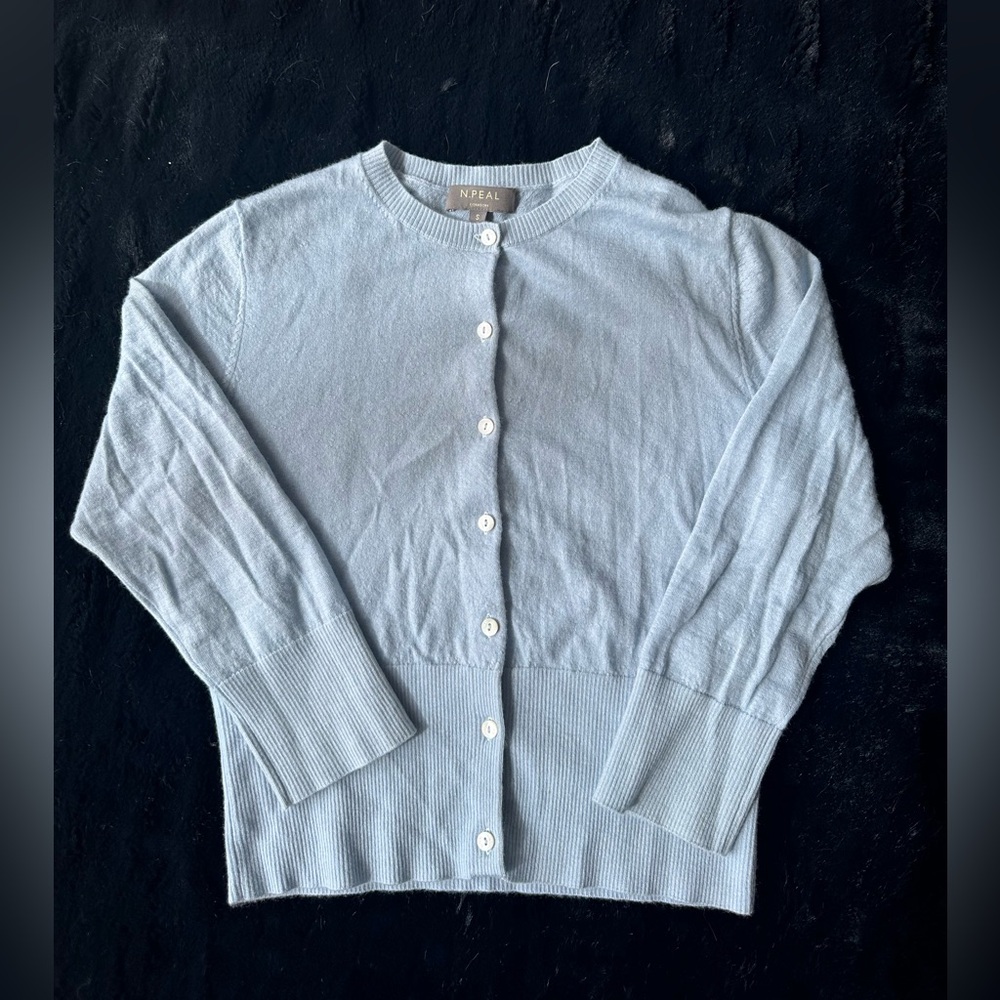 WOMEN'S DARCIE SUPERFINE CASHMERE CROPPED CARDIGAN